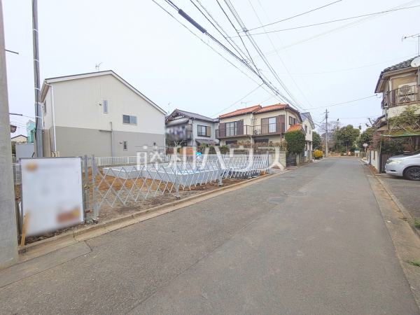 接道状況および現場風景 【西東京市向台町6丁目】 接道状況および現場風景 【西東京市向台町6丁目】