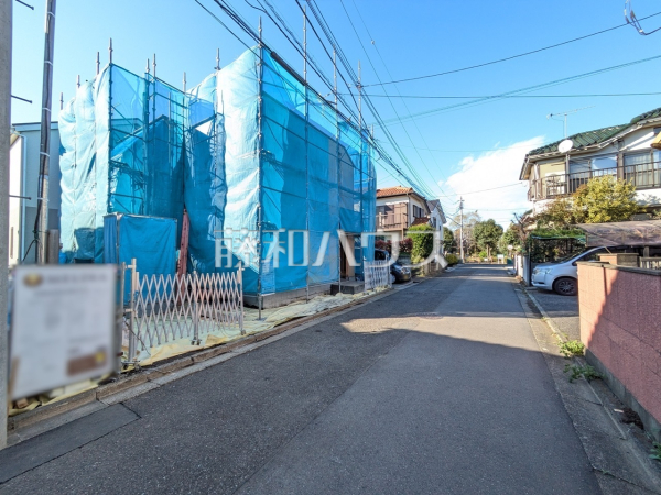 接道状況および現場風景 【西東京市向台町6丁目】 接道状況および現場風景 【西東京市向台町6丁目】
