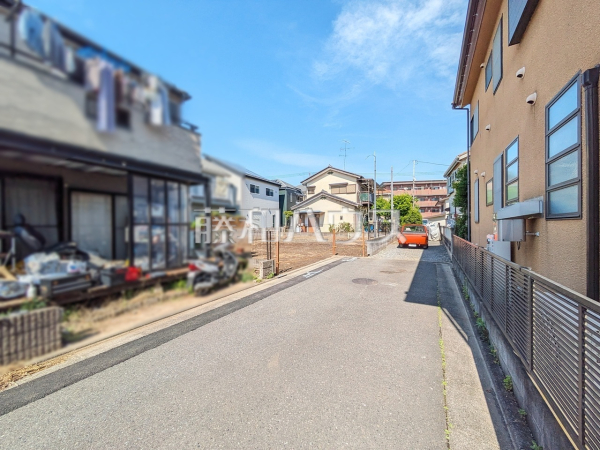 接道状況および現場風景 【国分寺市西町5丁目】 接道状況および現場風景 【国分寺市西町5丁目】