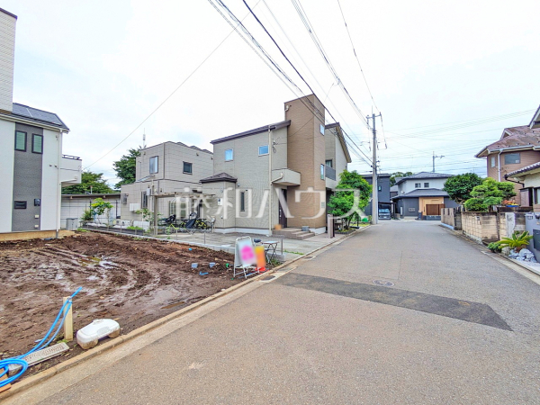 接道状況および現場風景 【立川市砂川町6丁目】 接道状況および現場風景 【立川市砂川町6丁目】
