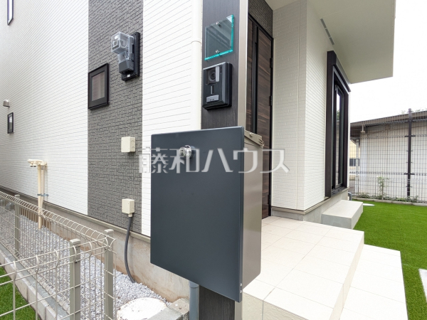 B号棟 TVモニター付きインターホン・郵便ポスト 【立川市砂川町6丁目】 B号棟 TVモニター付きインターホン・郵便ポスト 【立川市砂川町6丁目】