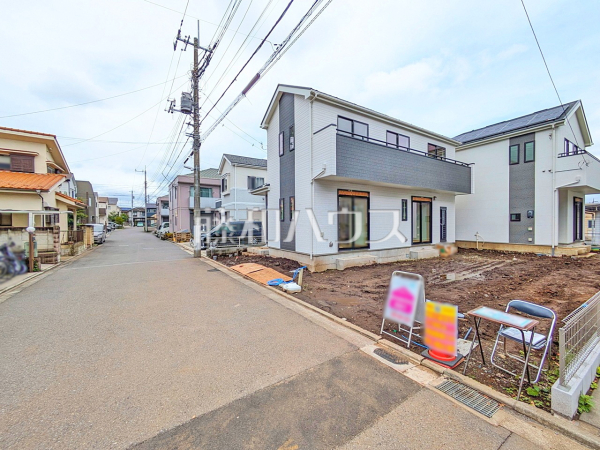 接道状況および現場風景 【立川市砂川町6丁目】 接道状況および現場風景 【立川市砂川町6丁目】
