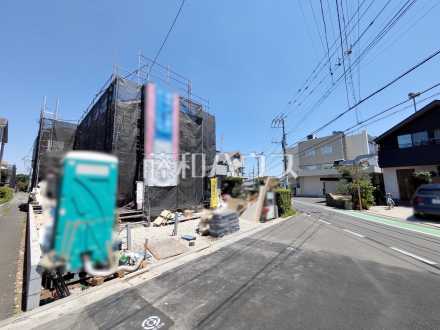 接道状況および現場風景 【調布市深大寺北町3丁目】/撮影日2026/05/17