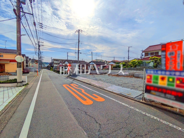接道状況および現場風景 【昭島市緑町2丁目】 接道状況および現場風景 【昭島市緑町2丁目】
