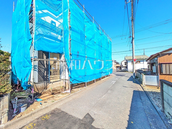 接道状況および現場風景 【昭島市緑町2丁目】 接道状況および現場風景 【昭島市緑町2丁目】