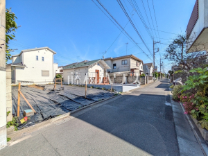 接道状況および現場風景