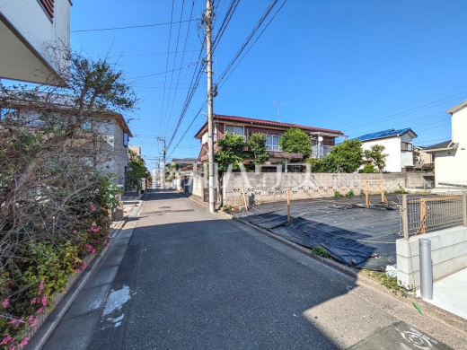 接道状況および現場風景 【国分寺市本多4丁目】