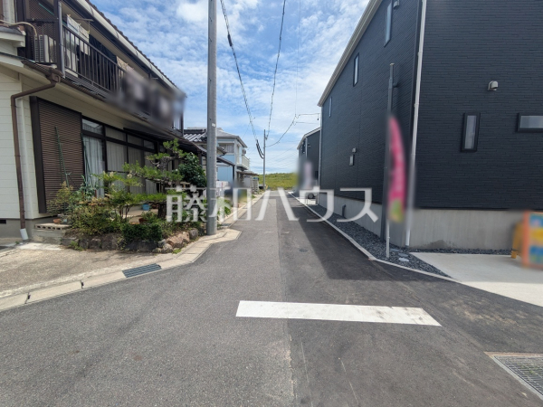 接道状況および現場風景 【春日井市上条町9丁目】 接道状況および現場風景 【春日井市上条町9丁目】