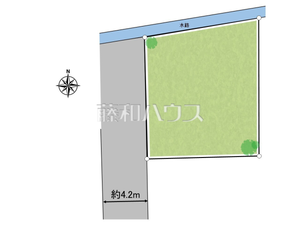 全体区画図 【所沢市大字上安松】 全体区画図 【所沢市大字上安松】