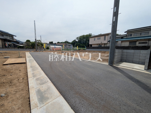 接道状況および現場風景 【清瀬市旭が丘3丁目】