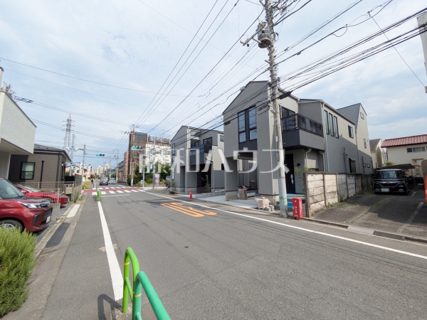 接道状況および現場風景 【練馬区高松6丁目】 接道状況および現場風景 【練馬区高松6丁目】
