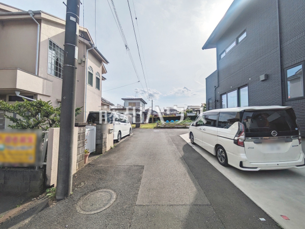 接道状況および現場風景 【八王子市片倉町】 接道状況および現場風景 【八王子市片倉町】