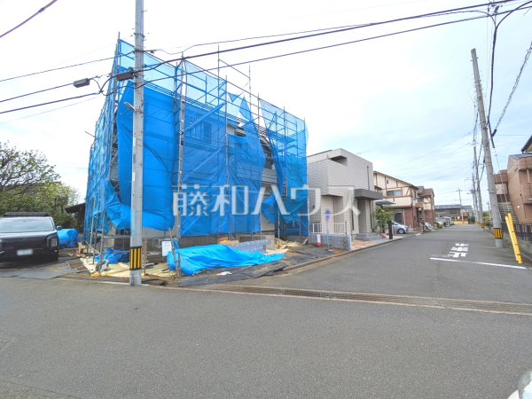 接道状況および現場風景 【日野市万願寺1丁目】 接道状況および現場風景 【日野市万願寺1丁目】