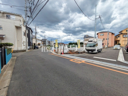 接道状況および現場風景 【新座市石神3丁目】/撮影日2026/06/04