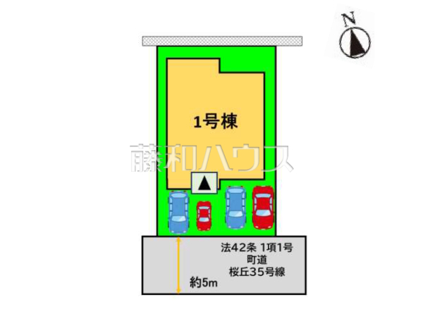 全体区画図 【糟屋郡志免町桜丘3丁目】 全体区画図 【糟屋郡志免町桜丘3丁目】