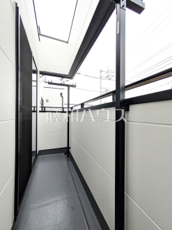 41号棟 洗面室横バルコニー 【武蔵村山市大南1丁目】/撮影日2026/08/16