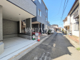 接道状況および現場風景 【富士見市関沢1丁目】 接道状況および現場風景 【富士見市関沢1丁目】