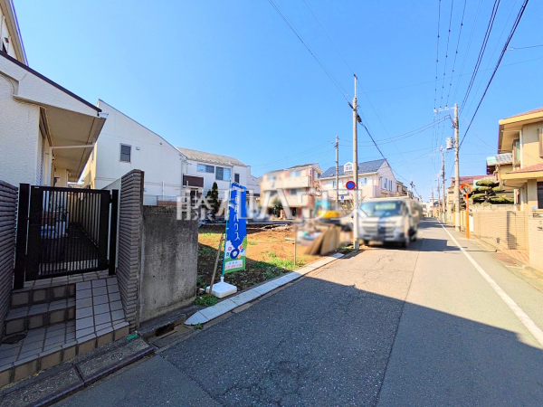 接道状況および現場風景 【中野区若宮2丁目】 接道状況および現場風景 【中野区若宮2丁目】