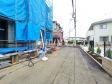 接道状況および現場風景 【志木市柏町1丁目】 接道状況および現場風景 【志木市柏町1丁目】