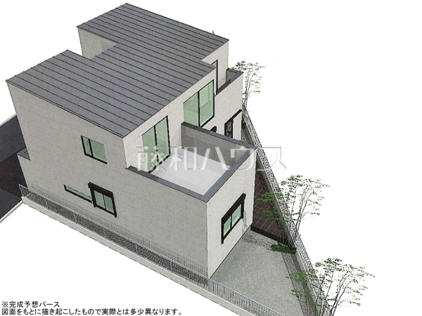 完成予想図(外観) 【東村山市諏訪町2丁目】 完成予想図(外観) 【東村山市諏訪町2丁目】