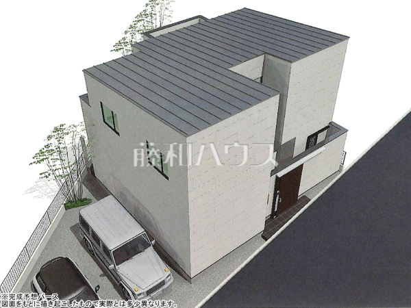 完成予想図(外観) 【東村山市諏訪町2丁目】 完成予想図(外観) 【東村山市諏訪町2丁目】