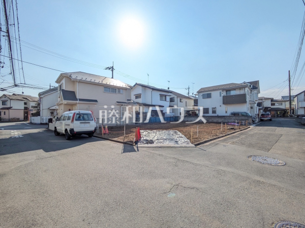 接道状況および現場風景 【立川市砂川町7丁目】 接道状況および現場風景 【立川市砂川町7丁目】