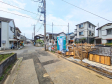 接道状況および現場風景 【志木市中宗岡2丁目】 接道状況および現場風景 【志木市中宗岡2丁目】