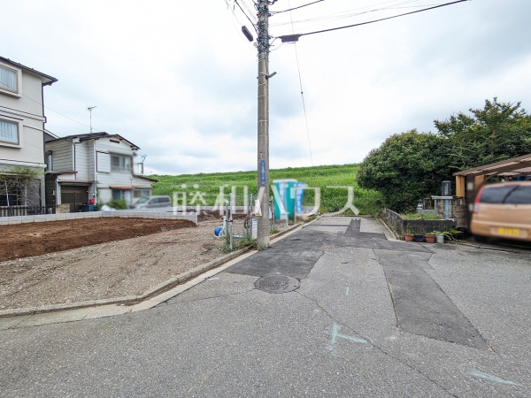 接道状況および現場風景 【志木市中宗岡2丁目】 接道状況および現場風景 【志木市中宗岡2丁目】