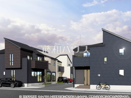 完成予想図(外観) 【立川市若葉町3丁目】