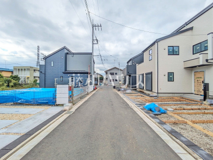 接道状況および現場風景 【立川市若葉町3丁目】/撮影日2026/09/17