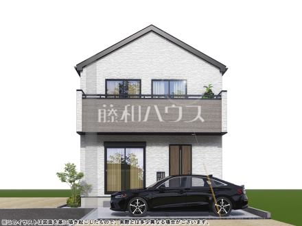 5号棟 完成予想図(外観) 【立川市若葉町3丁目】