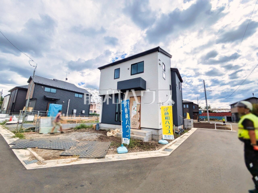 現場風景 【清瀬市竹丘3丁目】 見学はしたいけど、なかなか時間が取れない・・・そんな方に出勤前や仕事終わりにマイホームを見学できるサポートをいたします。
