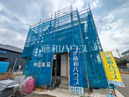 1号棟 外観 【清瀬市竹丘3丁目】 建物のプレゼンをさせていただきますので、実際の完成イメージを思い描いていただくことができます。お気軽にお問合せ下さい。 /撮影日2026/07/24
