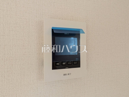 1号棟 TVモニター付インターホン 【清瀬市竹丘3丁目】 TVモニター付きインターホンのため訪問者がひと目で分かります/撮影日2026/09/03