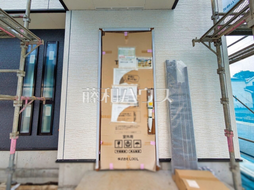 1号棟 外観 【清瀬市竹丘3丁目】 ここに住む方を想像して、着々と建築しております!