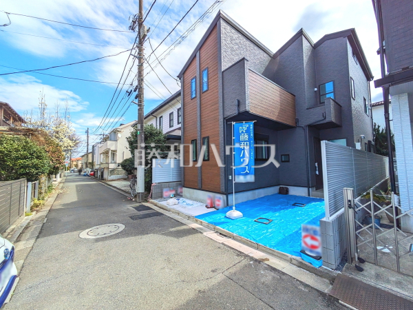 接道状況および現場風景 【練馬区石神井町8丁目】 接道状況および現場風景 【練馬区石神井町8丁目】