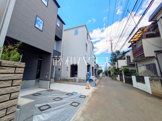接道状況および現場風景 【新座市東3丁目】