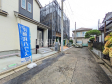 接道状況および現場風景 【志木市中宗岡3丁目】 接道状況および現場風景 【志木市中宗岡3丁目】