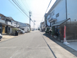 接道状況および現場風景 【北名古屋市片場八瀬の木】 接道状況および現場風景 【北名古屋市片場八瀬の木】