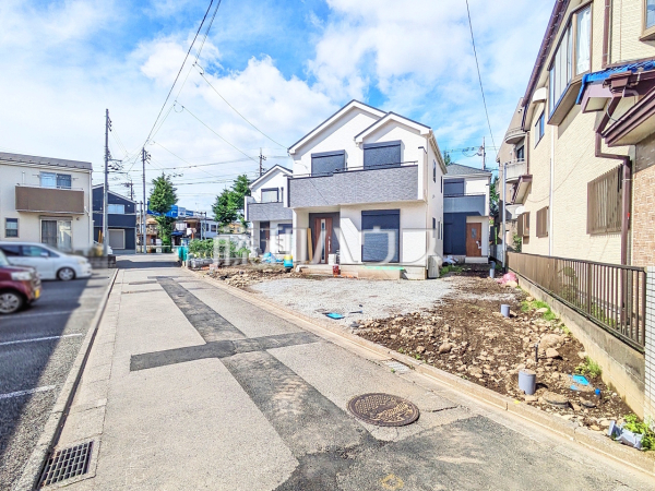 接道状況および現場風景 【昭島市田中町2丁目】 接道状況および現場風景 【昭島市田中町2丁目】
