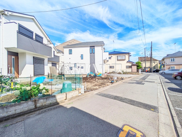 接道状況および現場風景 【昭島市田中町2丁目】 接道状況および現場風景 【昭島市田中町2丁目】