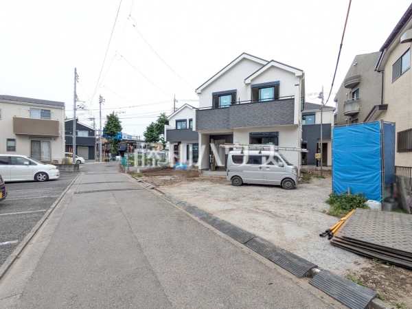 接道状況および現場風景 【昭島市田中町2丁目】 接道状況および現場風景 【昭島市田中町2丁目】