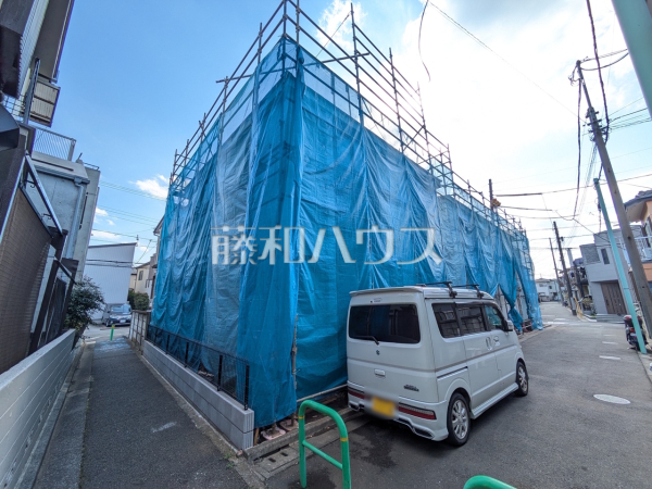 接道状況および現場風景 【練馬区田柄4丁目】 接道状況および現場風景 【練馬区田柄4丁目】