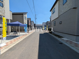 接道状況および現場風景