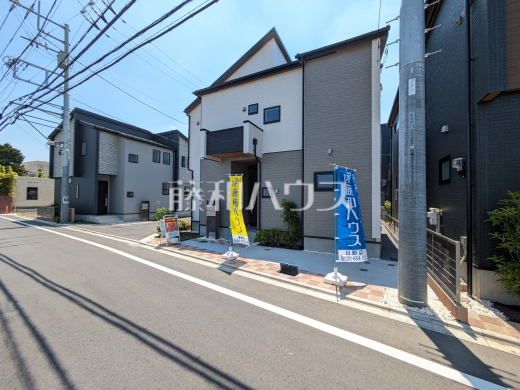 14号棟 接道状況および現場風景 【日野市大字宮】