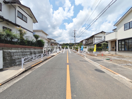 接道状況および現場風景 【八王子市北野台3丁目】/撮影日2026/06/12