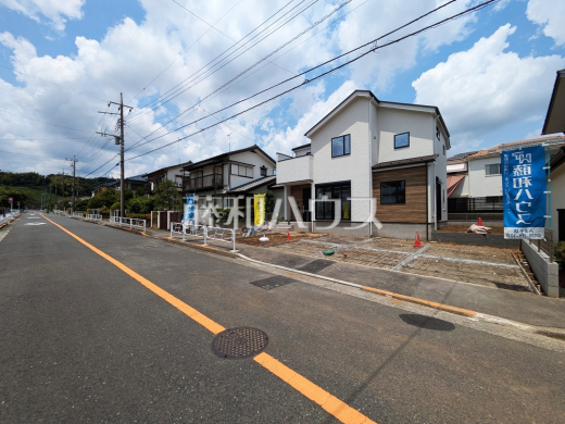 接道状況および現場風景 【八王子市北野台3丁目】