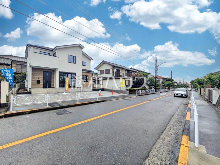 接道状況および現場風景 【八王子市北野台3丁目】/撮影日2026/07/02