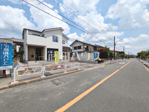 接道状況および現場風景 【八王子市北野台3丁目】