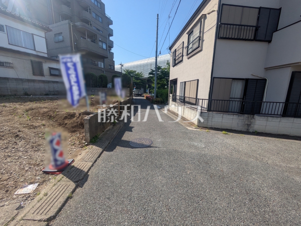 接道状況および現場風景 【練馬区大泉学園町1丁目】 接道状況および現場風景 【練馬区大泉学園町1丁目】
